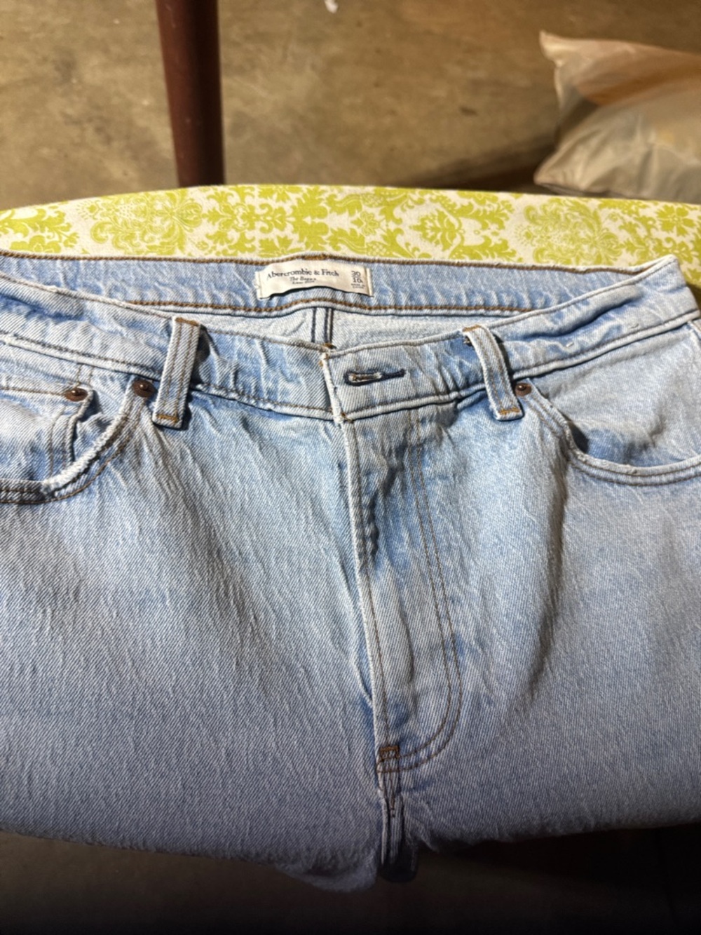 Abercrombie & Fitch Light Blue Denim Jeans